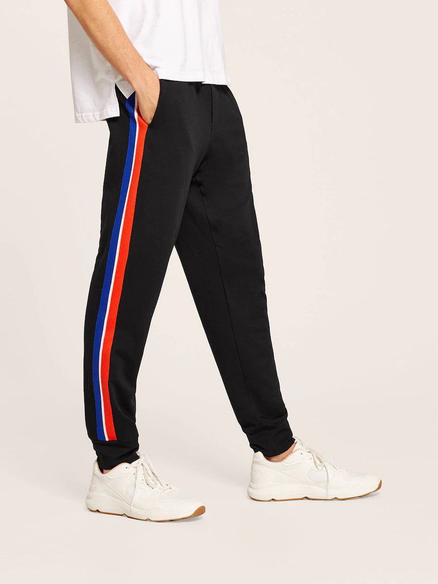 Striped Athletic Jogger