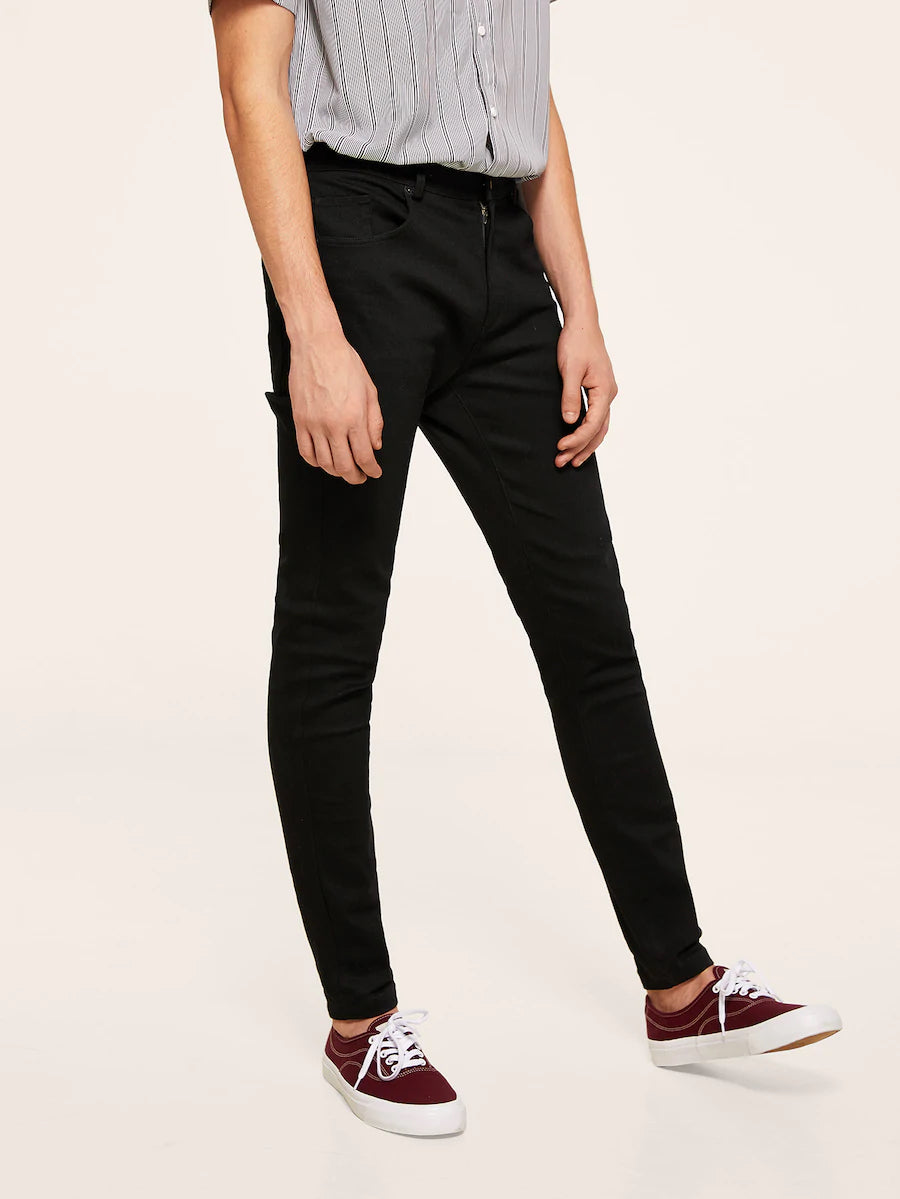 Basic Tapered Trousers