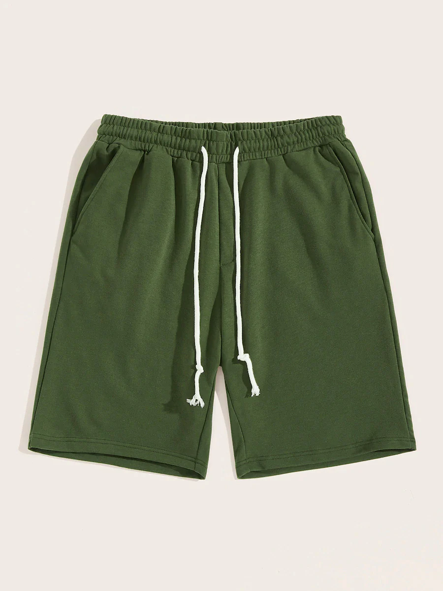 Drawstring Sweat Shorts