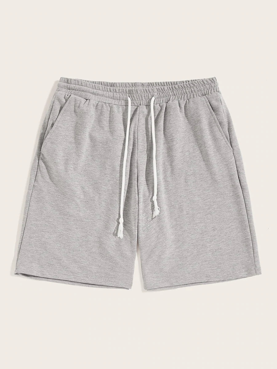 Drawstring Sweat Shorts